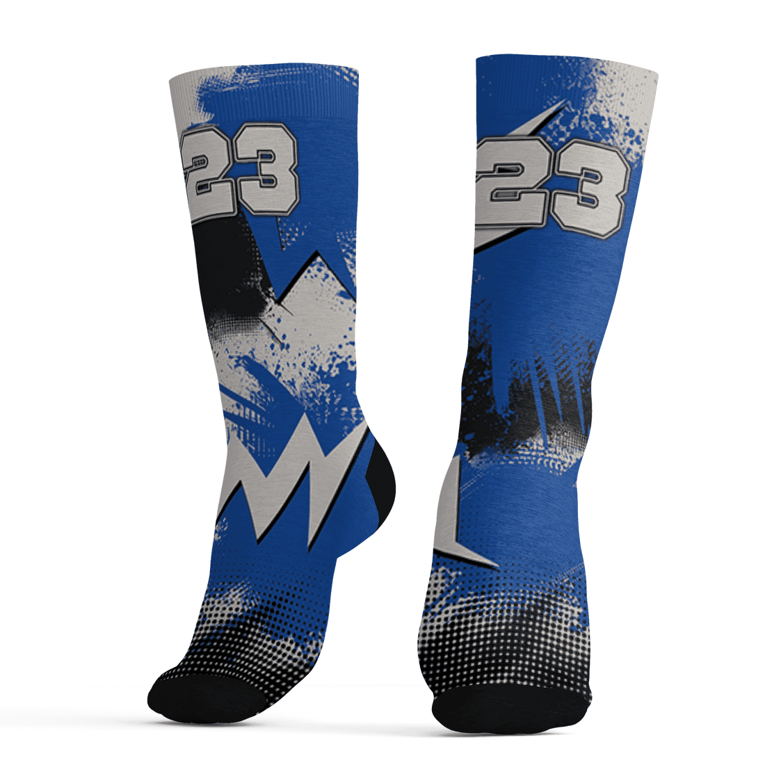 Air Max 1 86 Royal Socks Match Graffiti Wallpapers 23 3D All-Over Print - NastyJamz