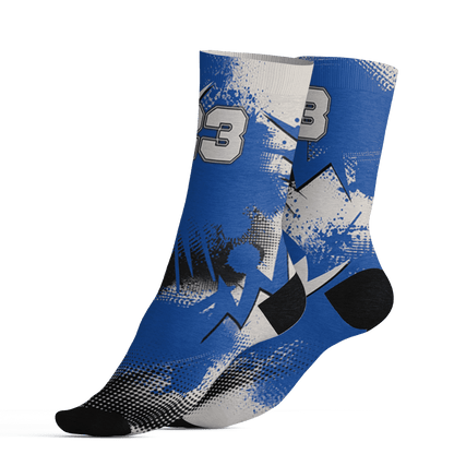 Air Max 1 86 Royal Socks Match Graffiti Wallpapers 23 3D All-Over Print - NastyJamz