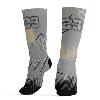 Craft Ivory 3s Socks Match Graffiti Wallpapers 23 3D All-Over Print - NastyJamz