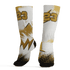 Sail 4s Socks Match Graffiti Wallpapers 23 3D All-Over Print - NastyJamz