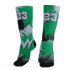 Lucky Green 5s Socks Match Graffiti Wallpapers 23 3D All-Over Print - NastyJamz