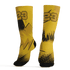 Yellow Ochre 6s Socks Match Graffiti Wallpapers 23 3D All-Over Print - NastyJamz