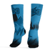 Powder Blue 9s Socks Match Graffiti Wallpapers 23 3D All-Over Print - NastyJamz