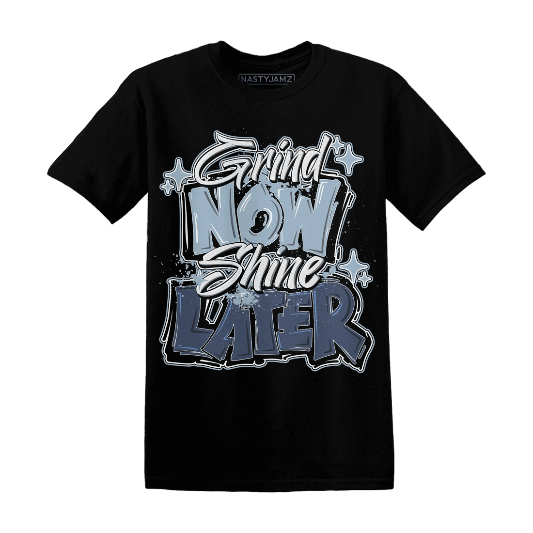 Mid-Diffused-Blue-Grey-1s-T-Shirt-Match-Grind-More
