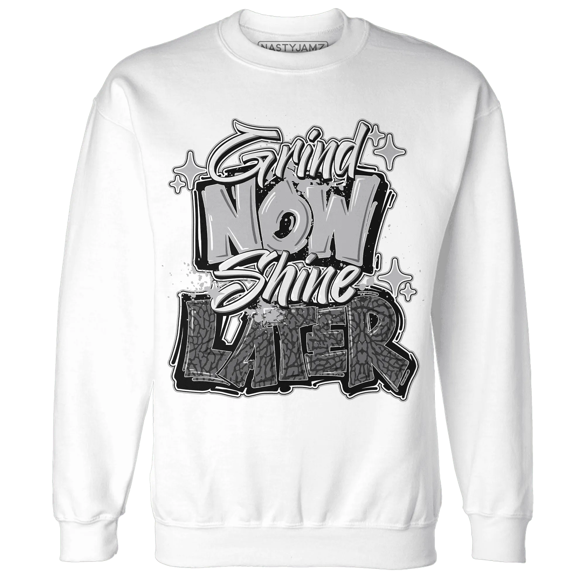 Cement-Grey-3s-Sweatshirt-Match-Grind-More