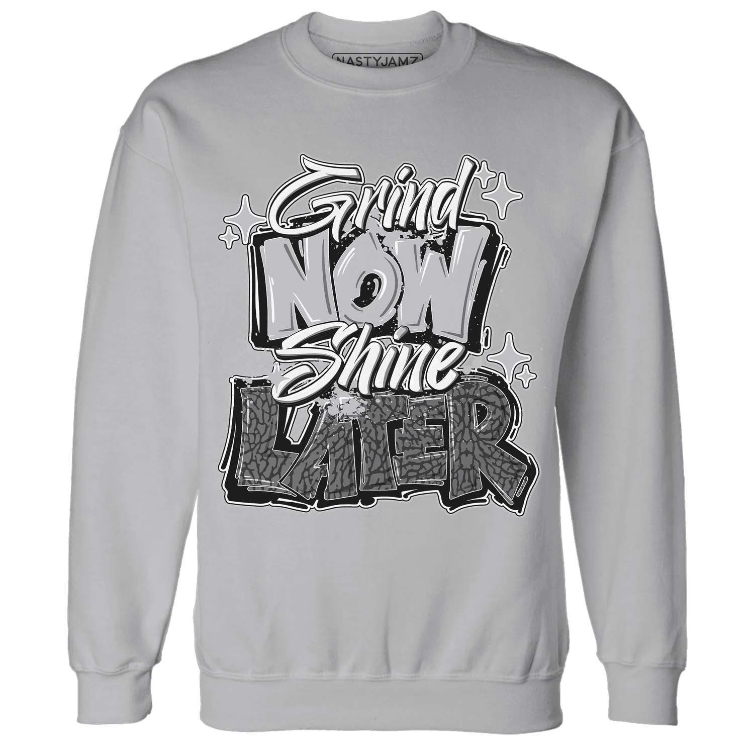 Cement-Grey-3s-Sweatshirt-Match-Grind-More