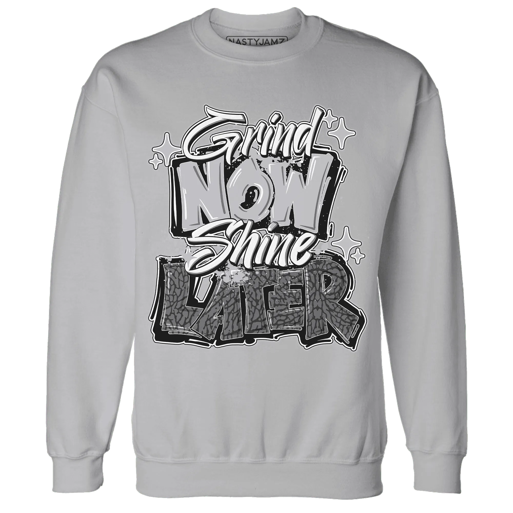 Cement-Grey-3s-Sweatshirt-Match-Grind-More