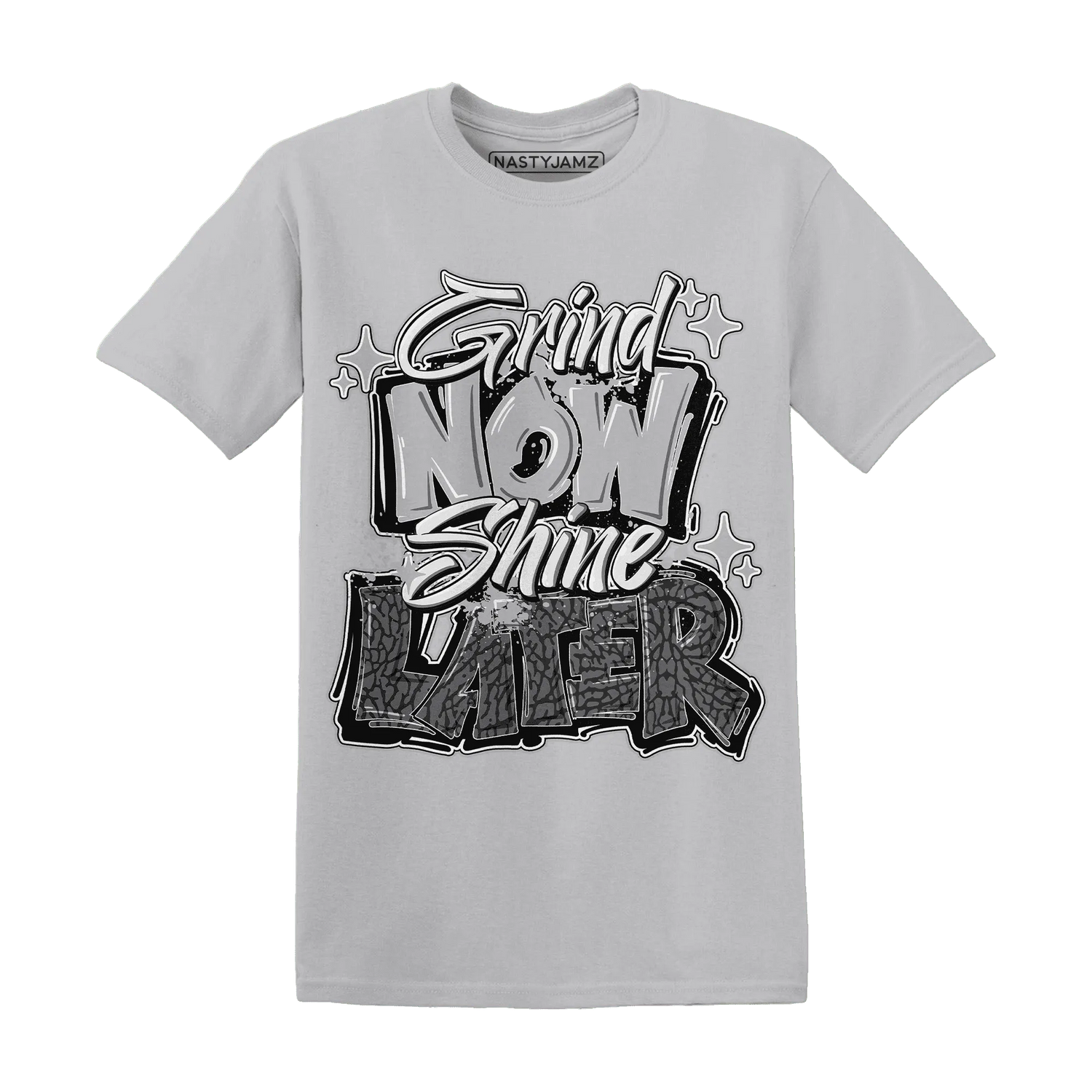 Cement-Grey-3s-T-Shirt-Match-Grind-More
