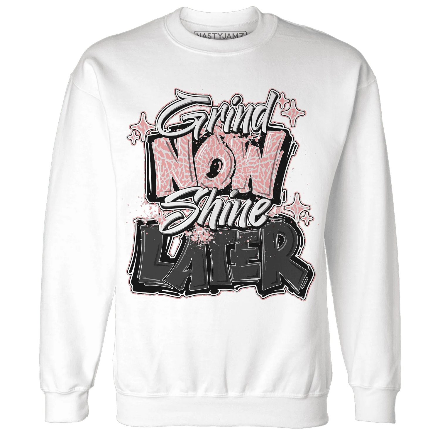 Red-Stardust-3s-Sweatshirt-Match-Grind-More