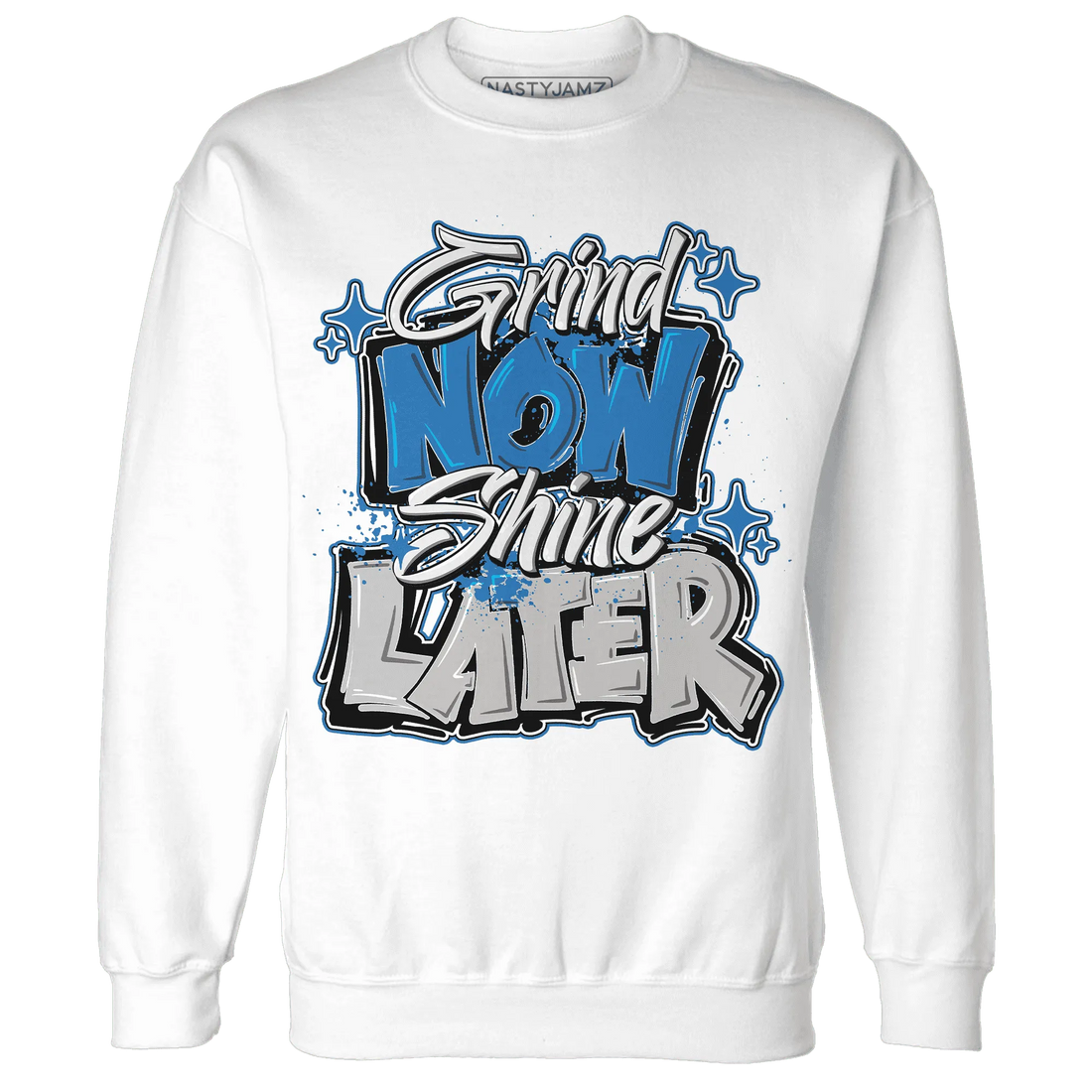 Industrial-Blue-4s-Sweatshirt-Match-Grind-More