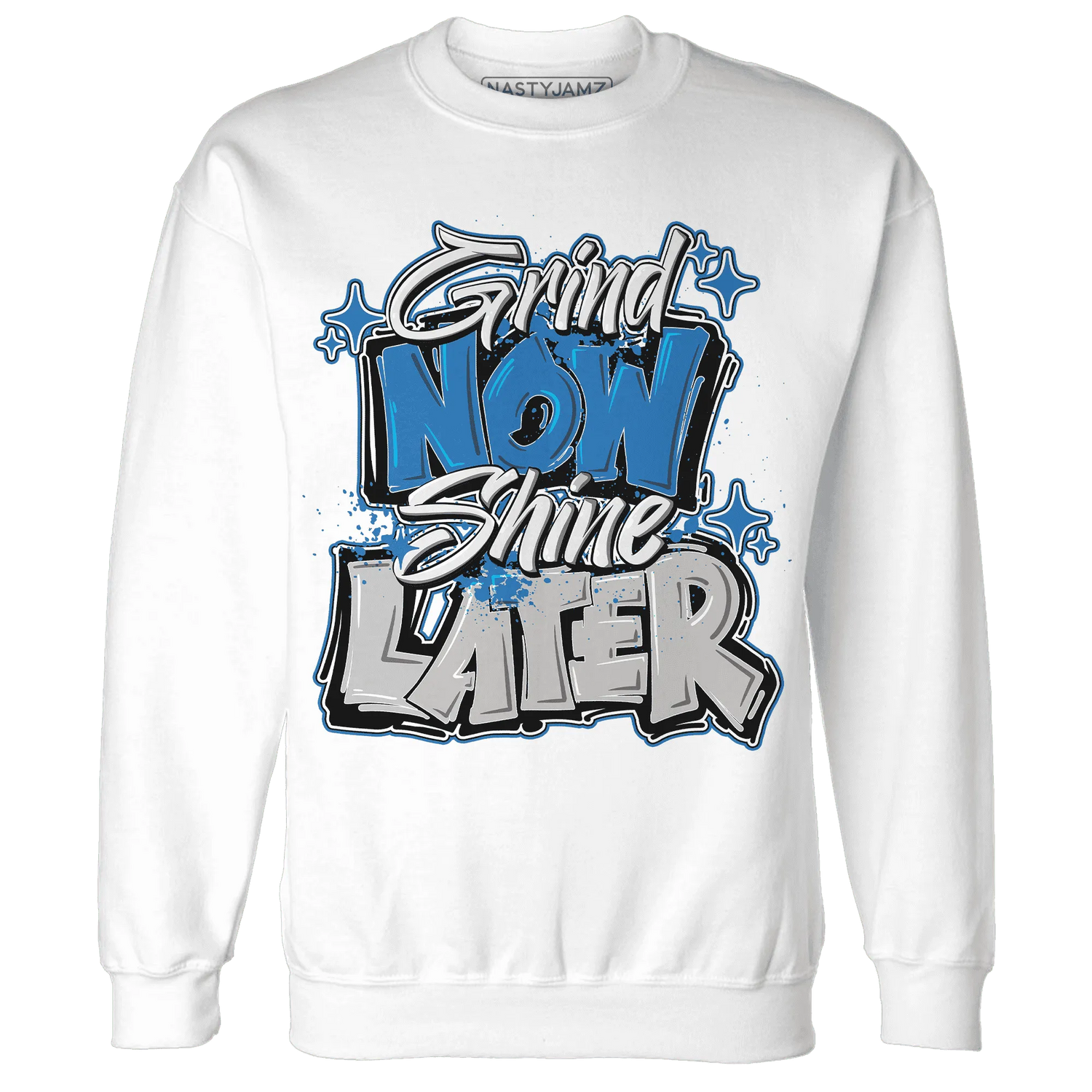 Industrial-Blue-4s-Sweatshirt-Match-Grind-More