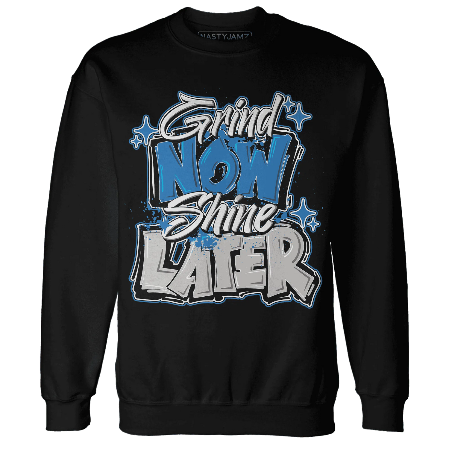 Industrial-Blue-4s-Sweatshirt-Match-Grind-More