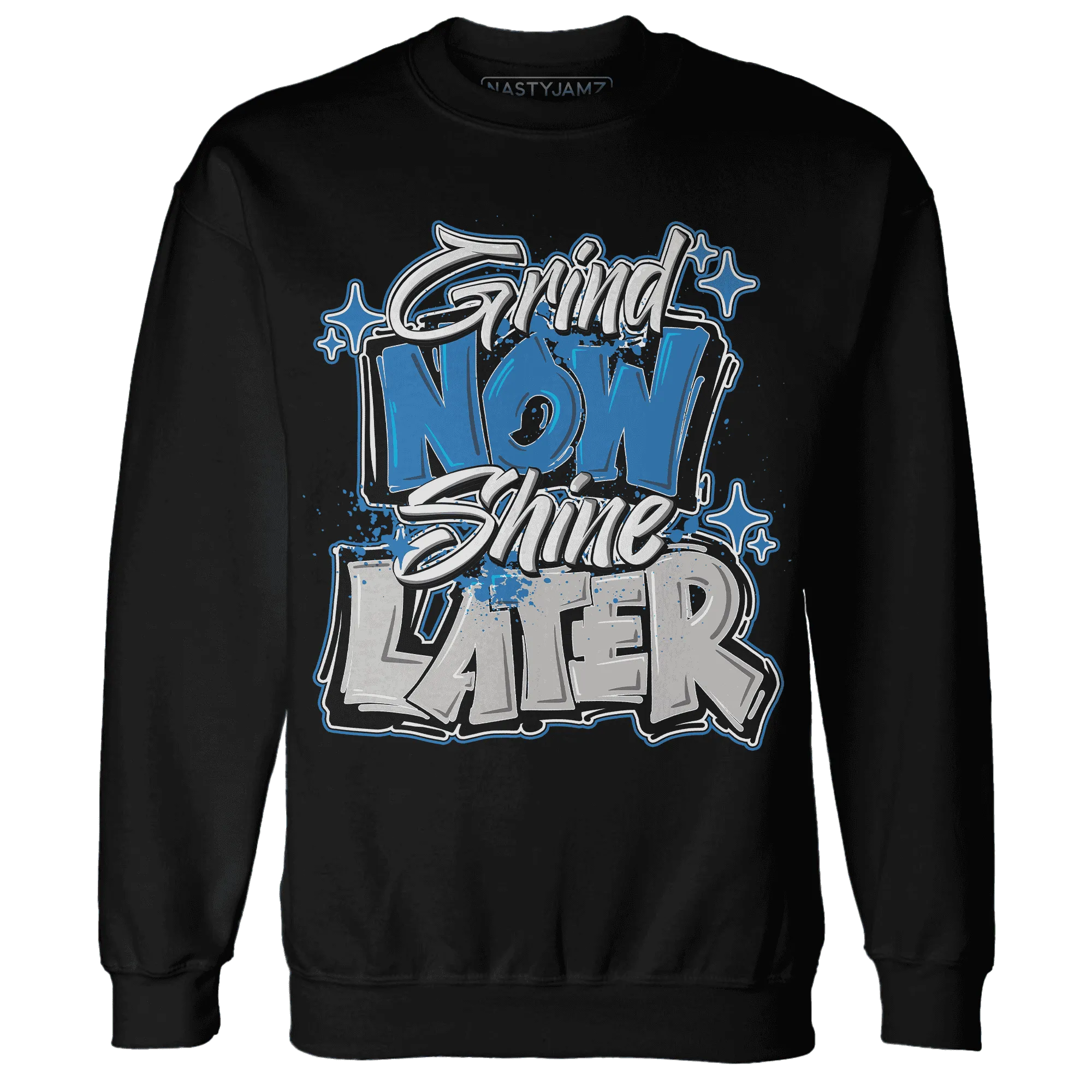 Industrial-Blue-4s-Sweatshirt-Match-Grind-More