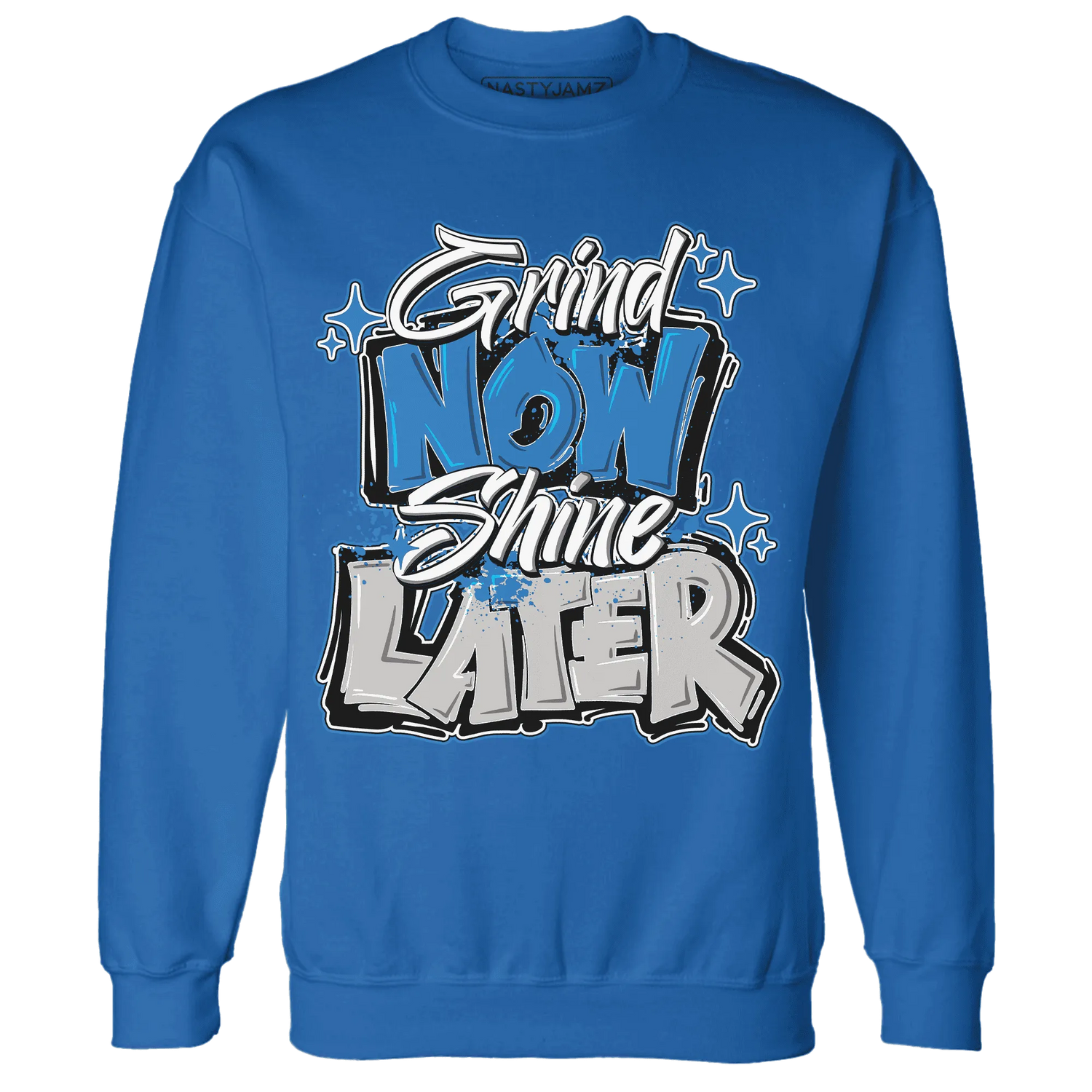Industrial-Blue-4s-Sweatshirt-Match-Grind-More