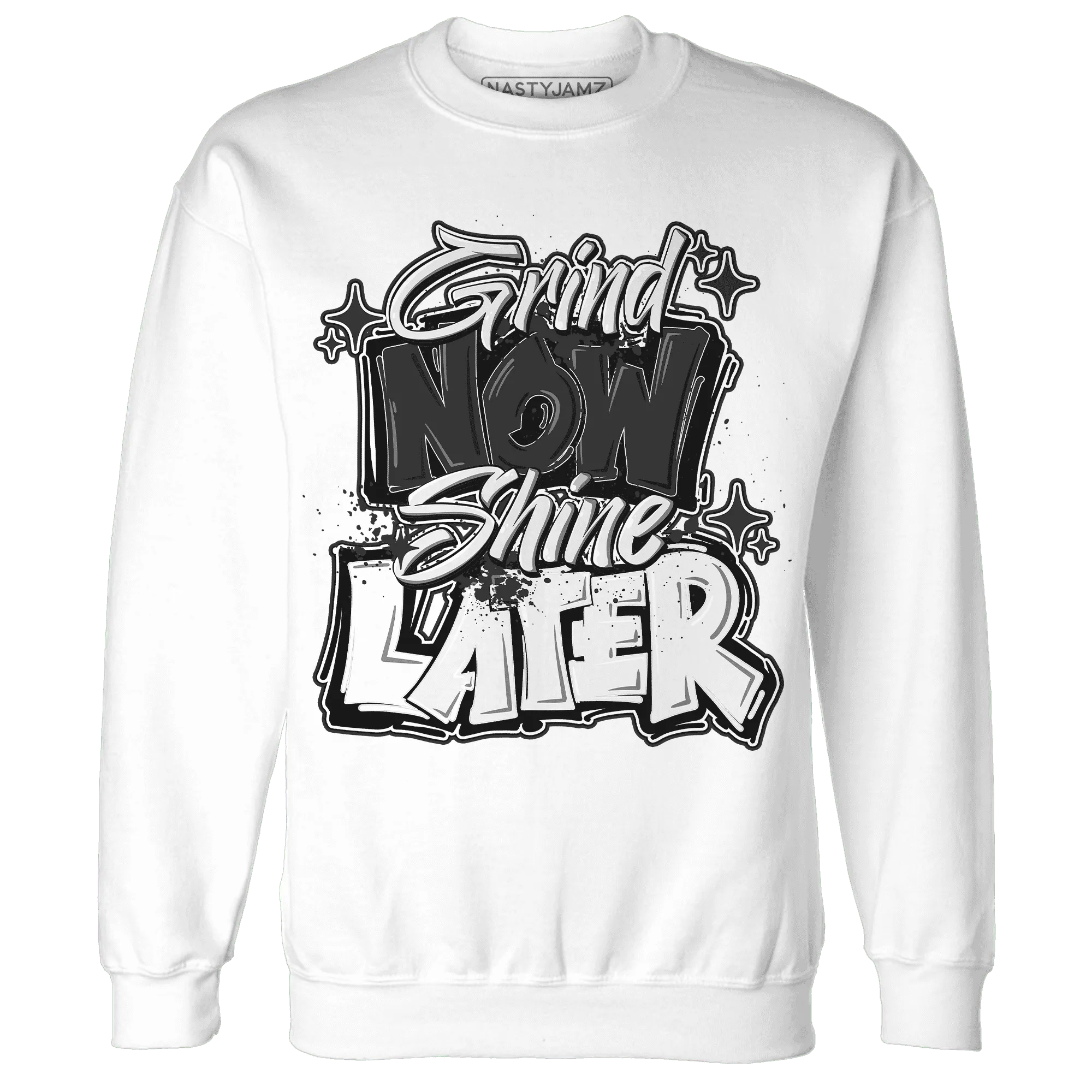 White-Thunder-4s-Sweatshirt-Match-Grind-More