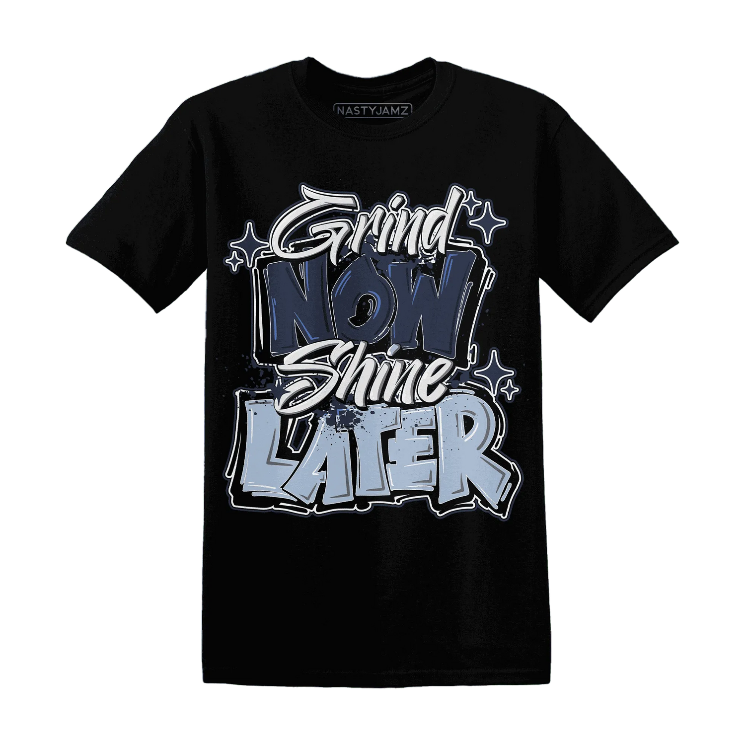 White-Navy-6s-T-Shirt-Match-Grind-More