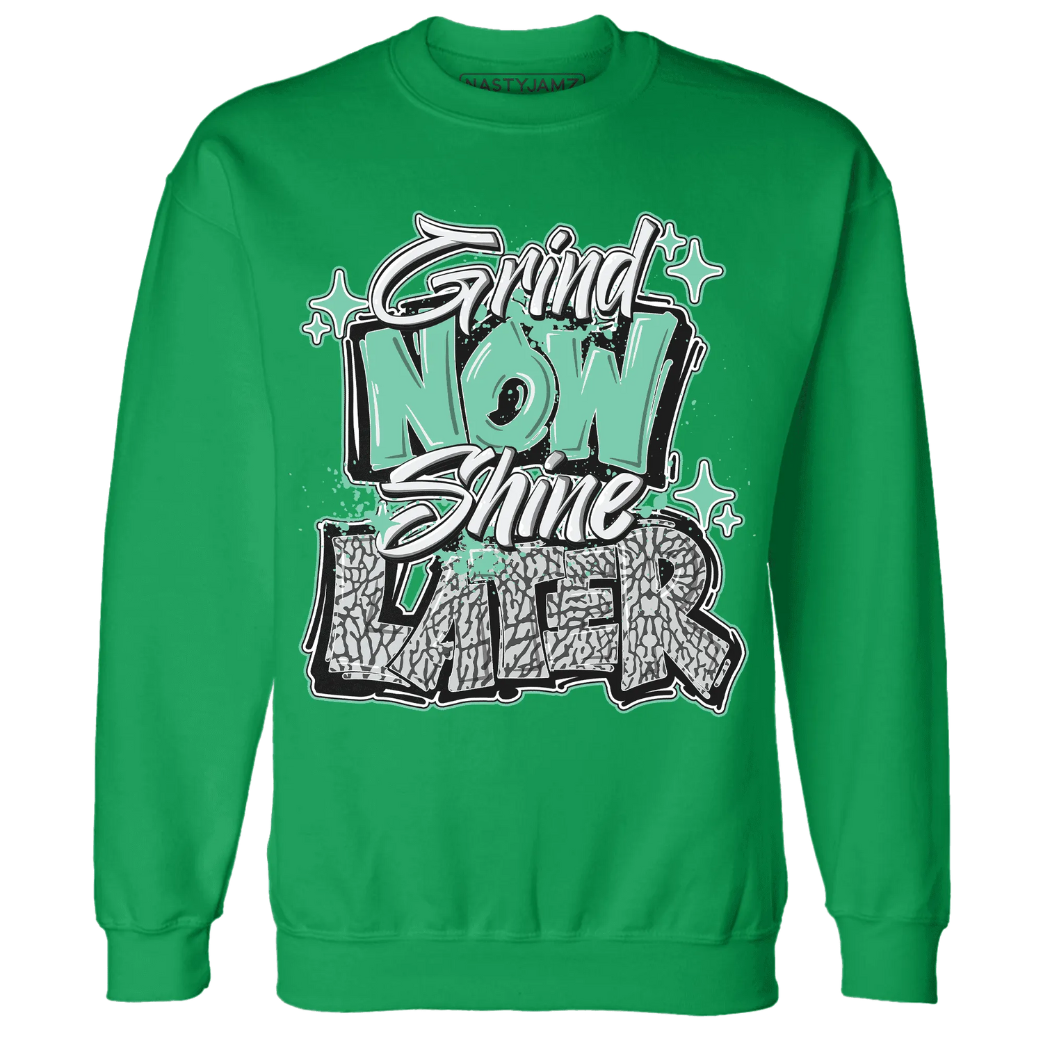 Green-Glow-3s-Sweatshirt-Match-Grind-More