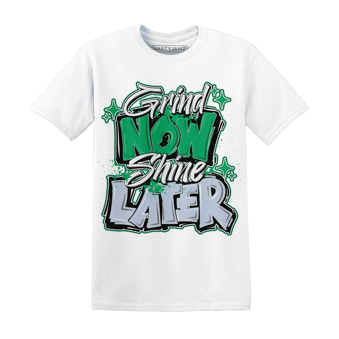 Lucky-Green-5s-T-Shirt-Match-Grind-More