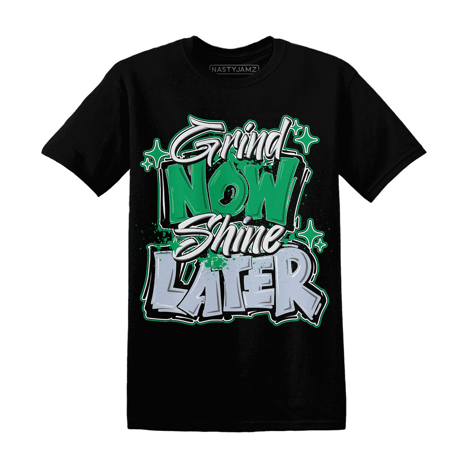 Lucky-Green-5s-T-Shirt-Match-Grind-More