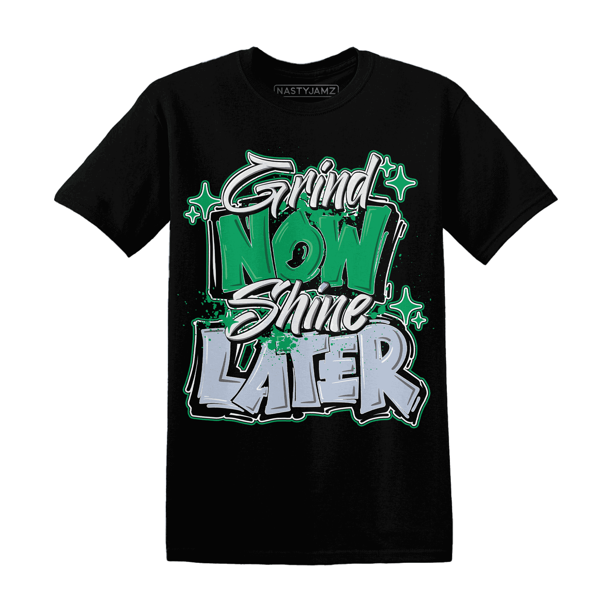 Lucky-Green-5s-T-Shirt-Match-Grind-More