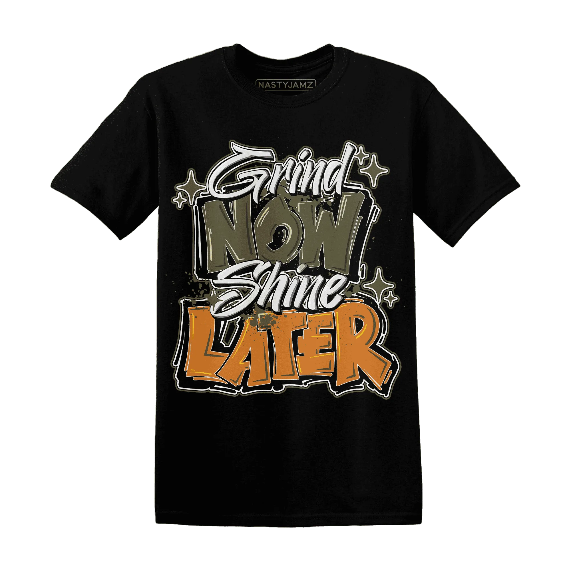 Olive-5s-T-Shirt-Match-Grind-More