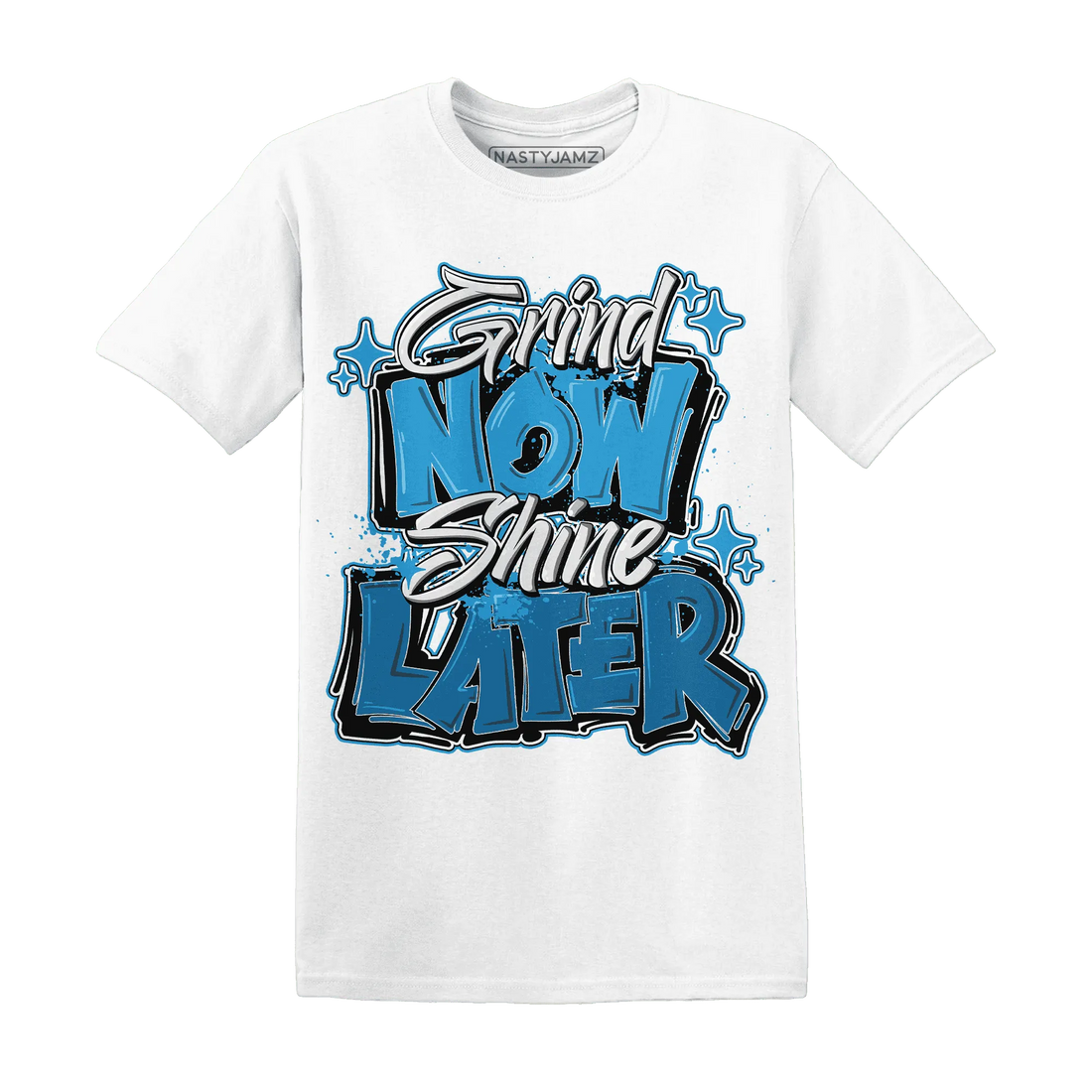 Powder-Blue-9s-T-Shirt-Match-Grind-More