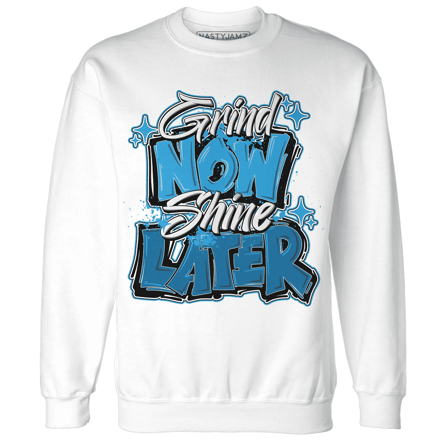 Powder-Blue-9s-Sweatshirt-Match-Grind-More
