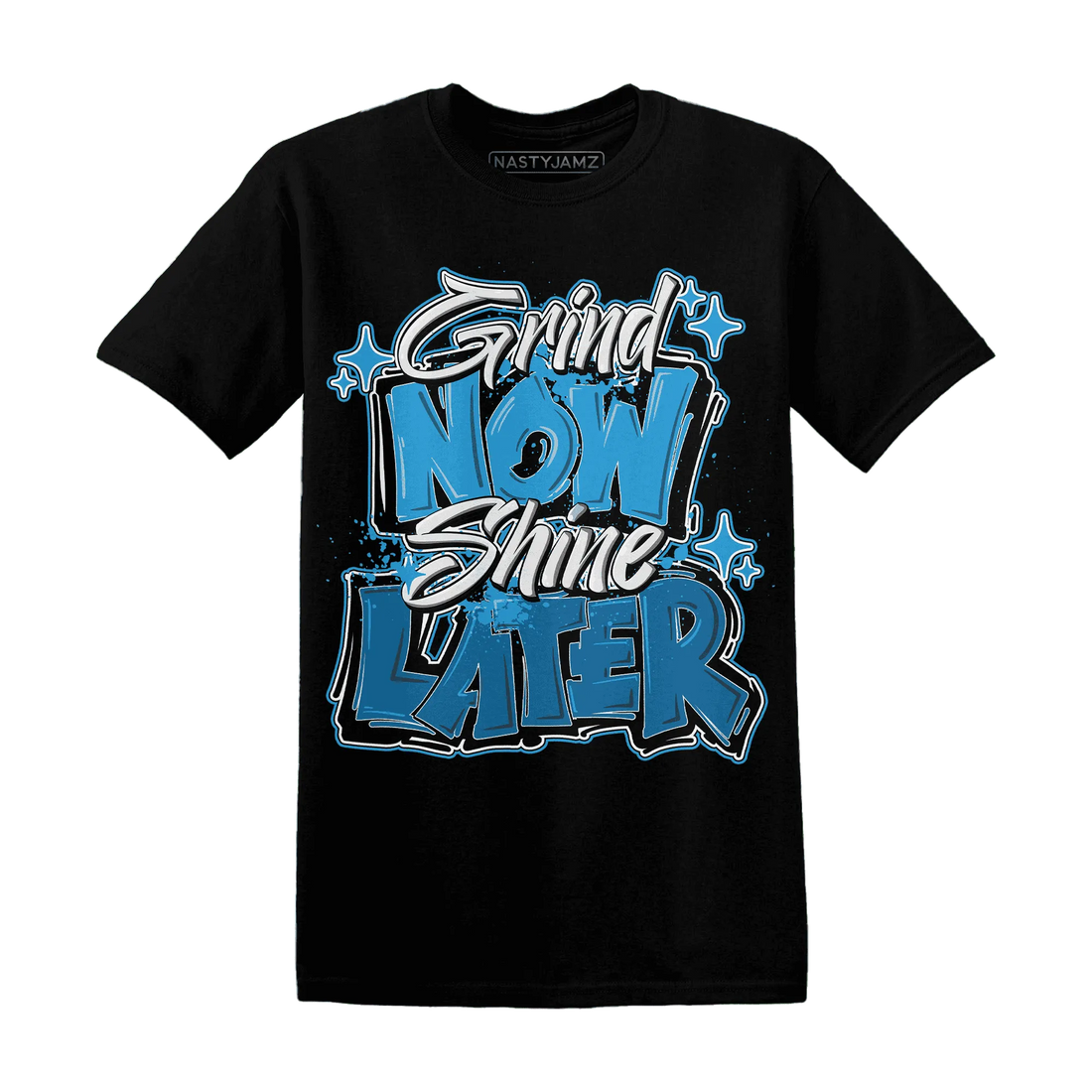 Powder-Blue-9s-T-Shirt-Match-Grind-More