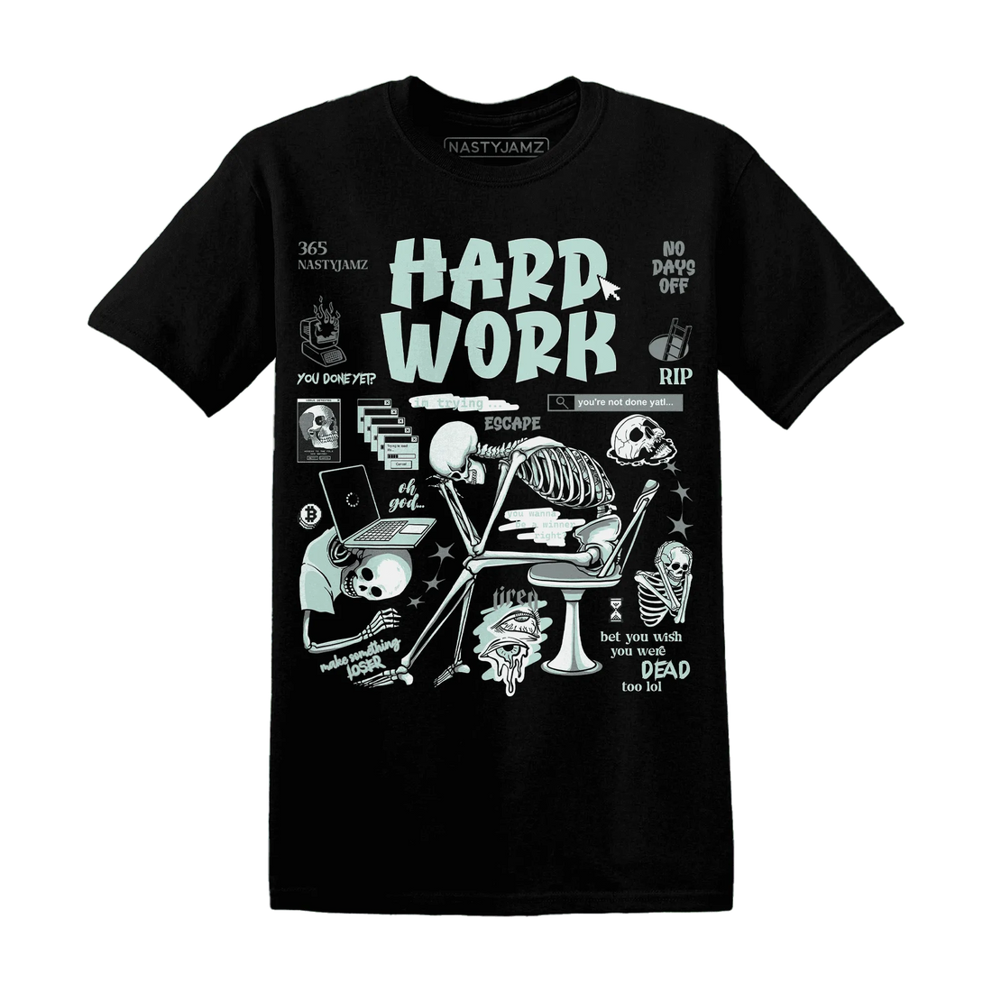 NastyJamz-AF-1-Low-Jade-Ice-White-T-Shirt-Match-Hard-Work