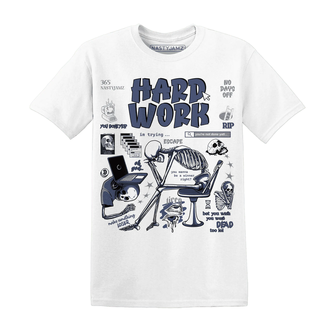 NastyJamz-Low-Diffused-Blue-11s-T-Shirt-Match-Hard-Work