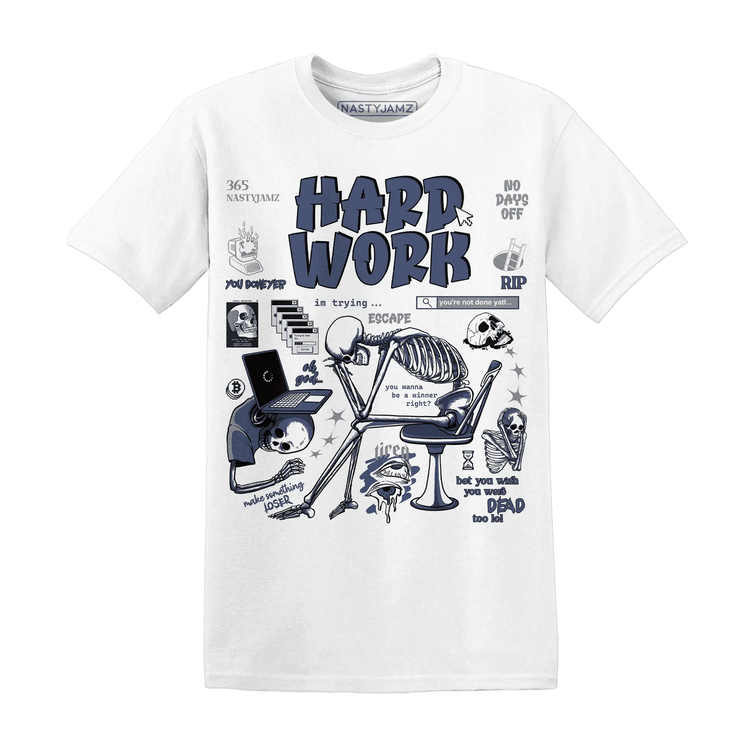 NastyJamz-Low-Diffused-Blue-11s-T-Shirt-Match-Hard-Work