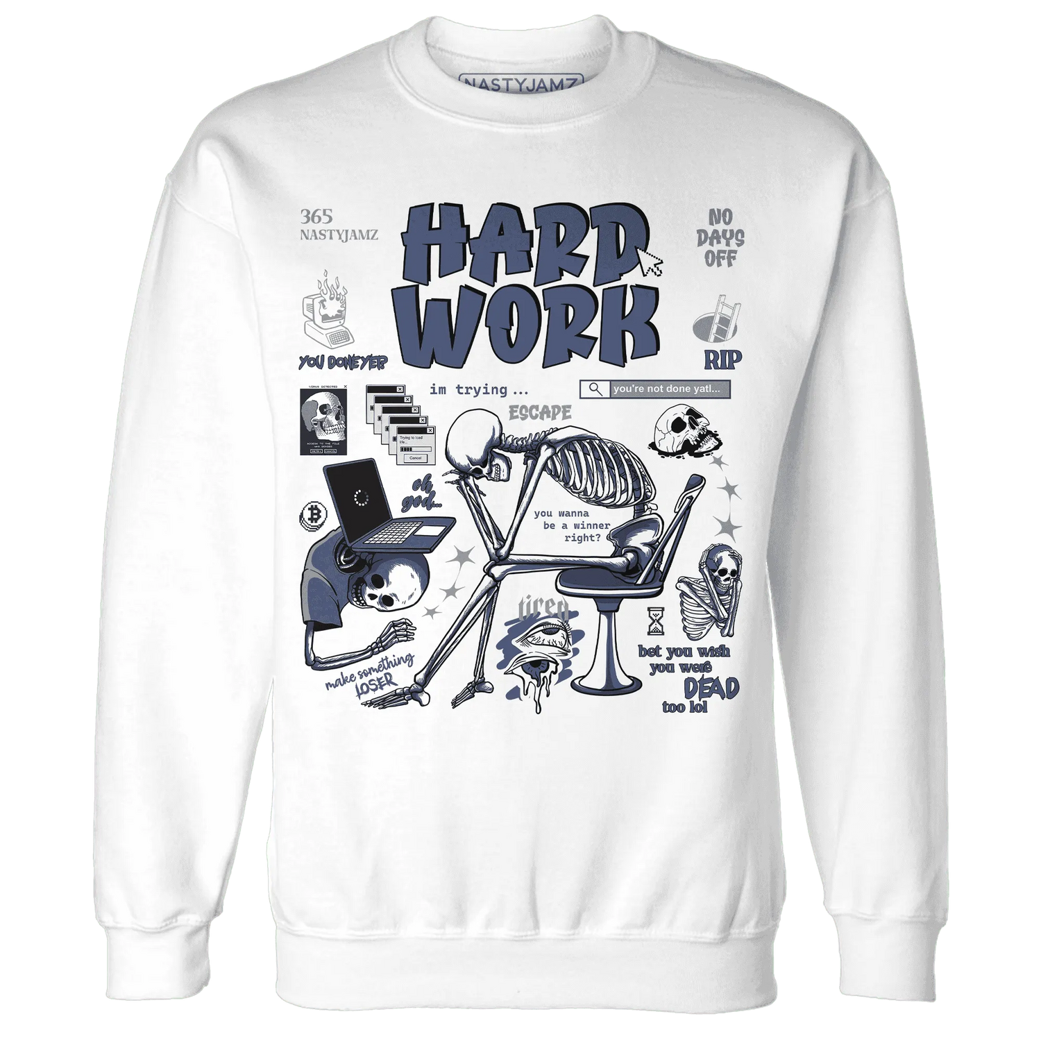 NastyJamz-Low-Diffused-Blue-11s-Sweatshirt-Match-Hard-Work