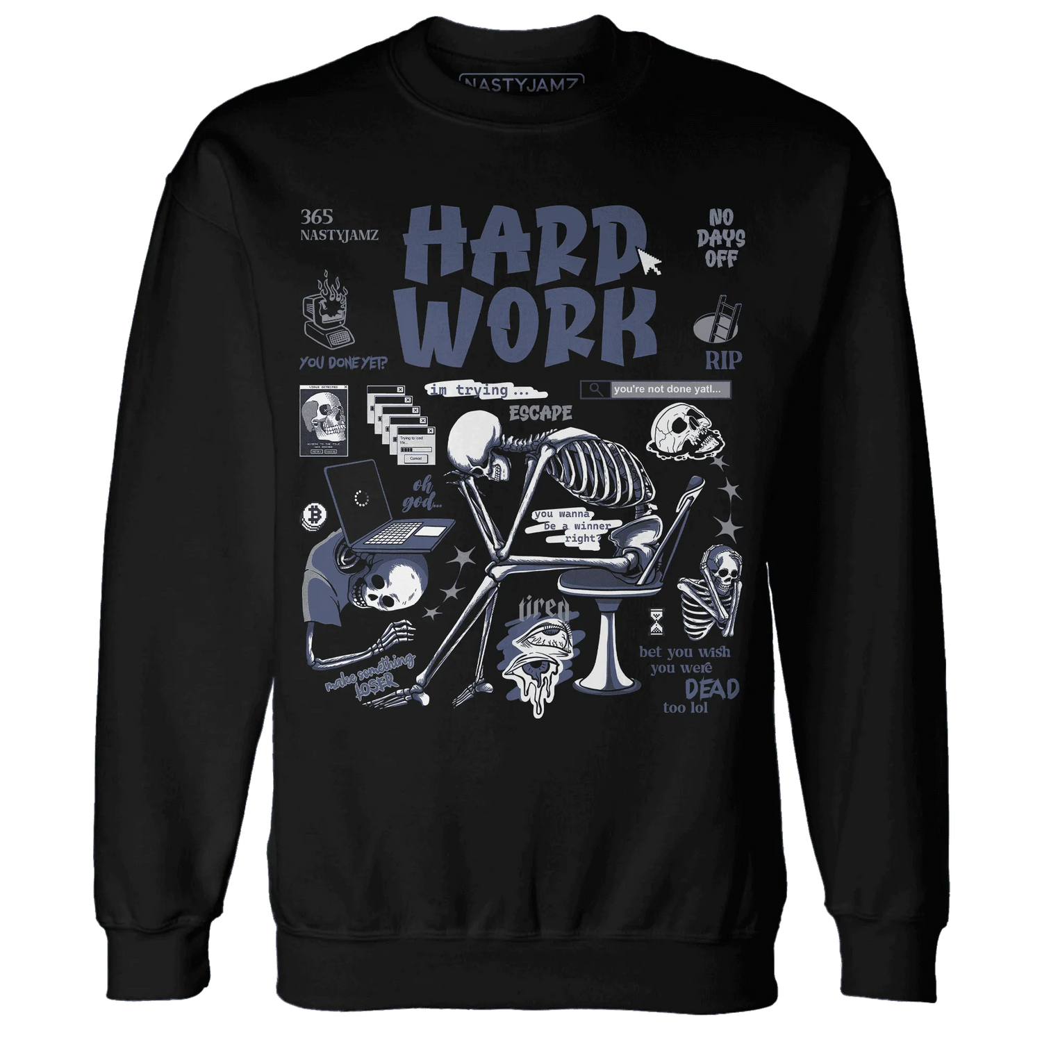 NastyJamz-Low-Diffused-Blue-11s-Sweatshirt-Match-Hard-Work