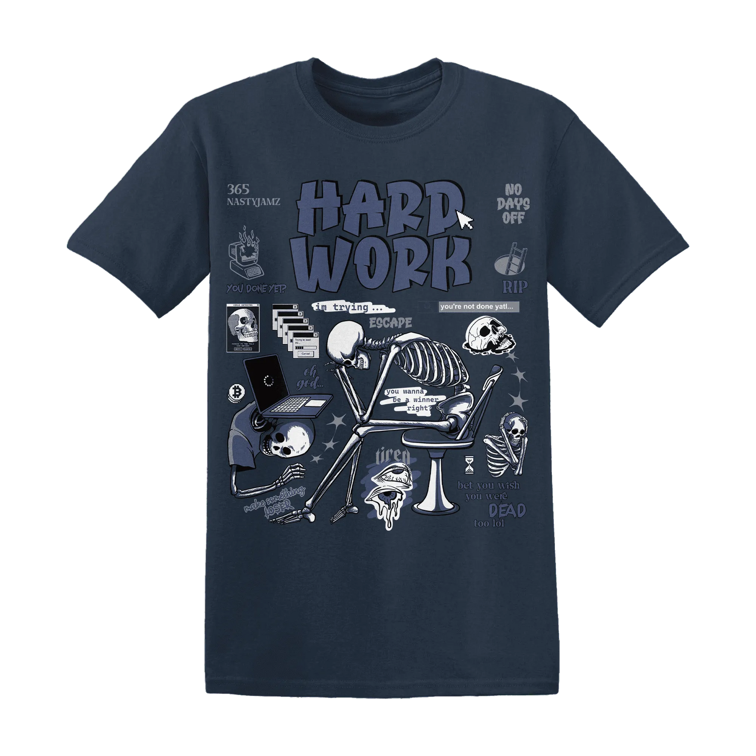 NastyJamz-Low-Diffused-Blue-11s-T-Shirt-Match-Hard-Work