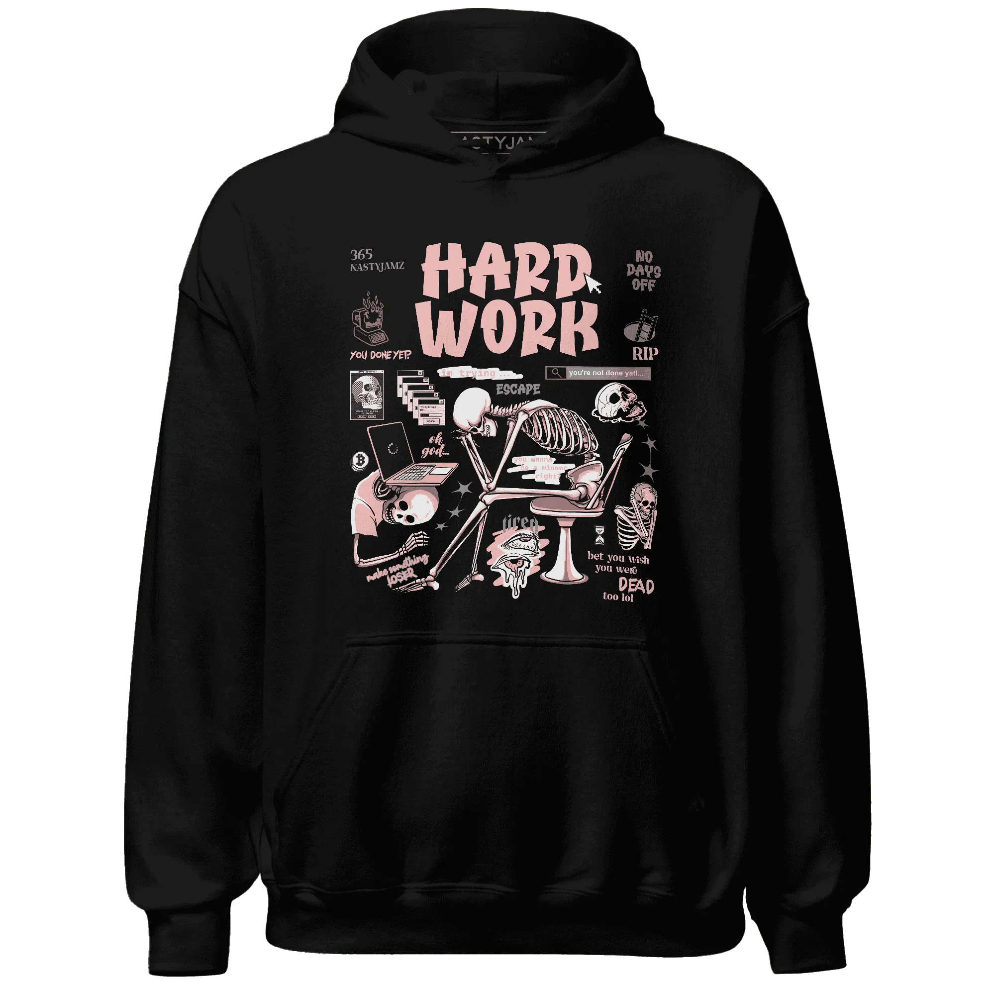 NastyJamz-Low-Legend-Pink-11s-Hoodie-Match-Hard-Work