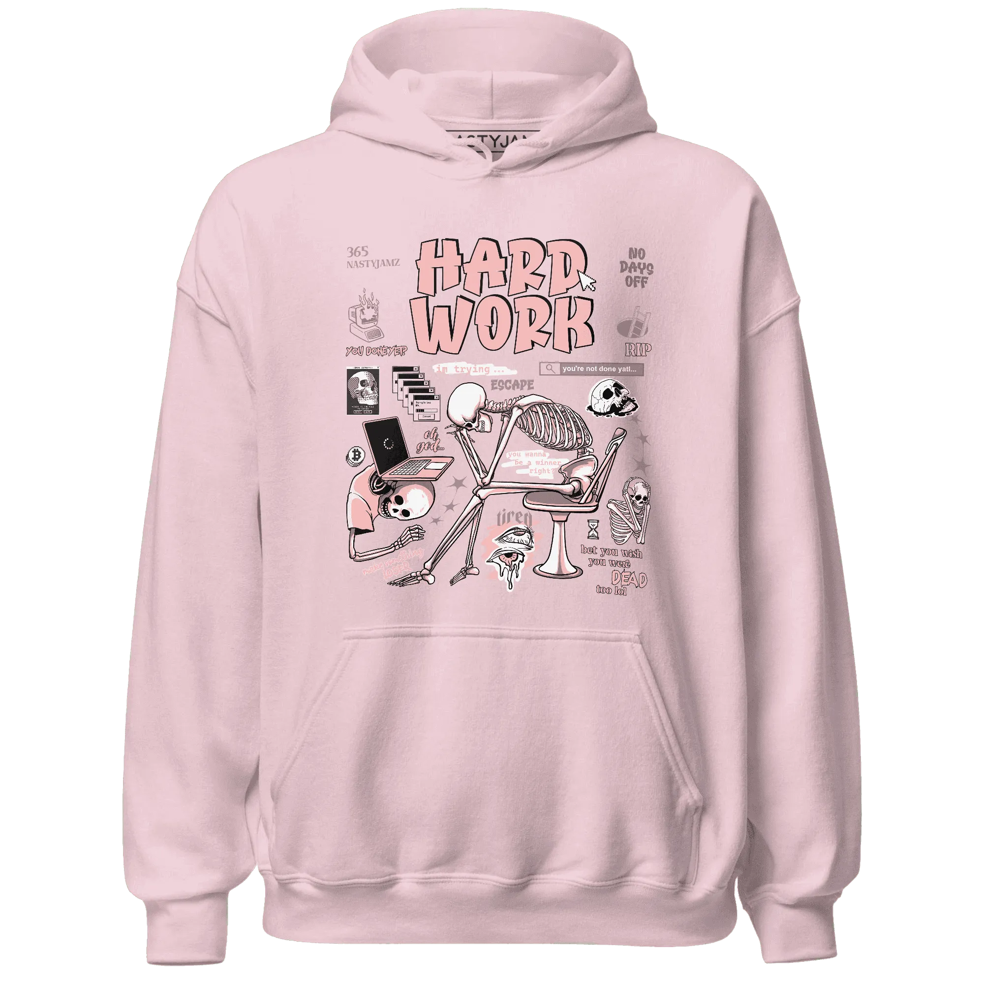 NastyJamz-Low-Legend-Pink-11s-Hoodie-Match-Hard-Work