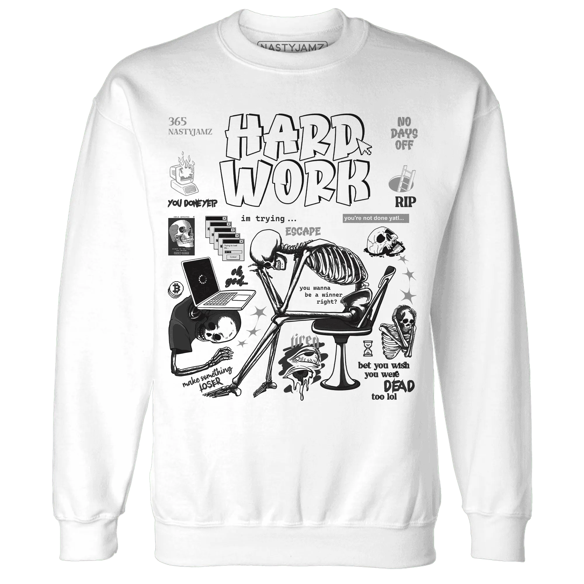 NastyJamz-Low-Space-Jamz-11s-Sweatshirt-Match-Hard-Work
