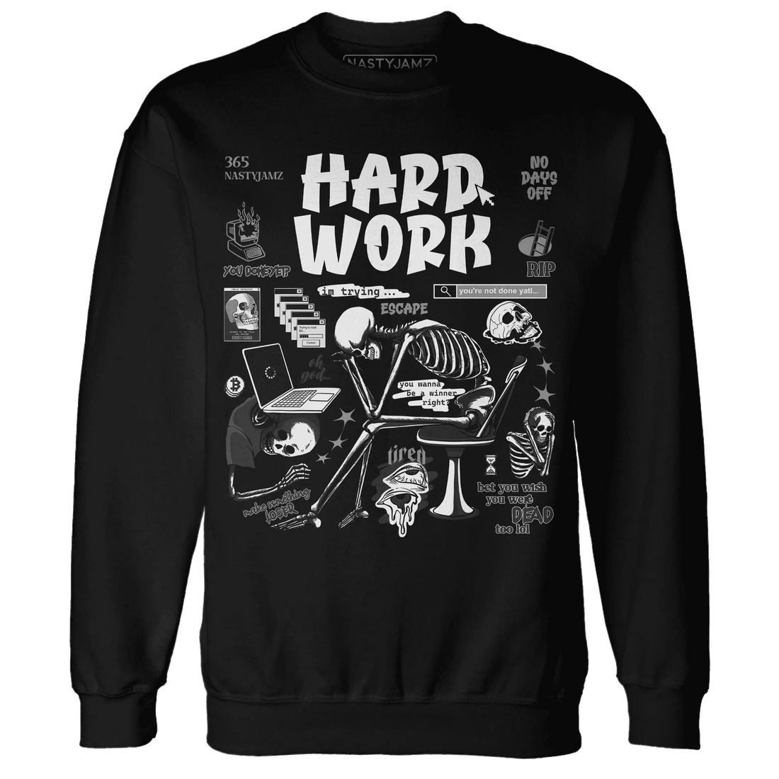NastyJamz-Low-Space-Jamz-11s-Sweatshirt-Match-Hard-Work