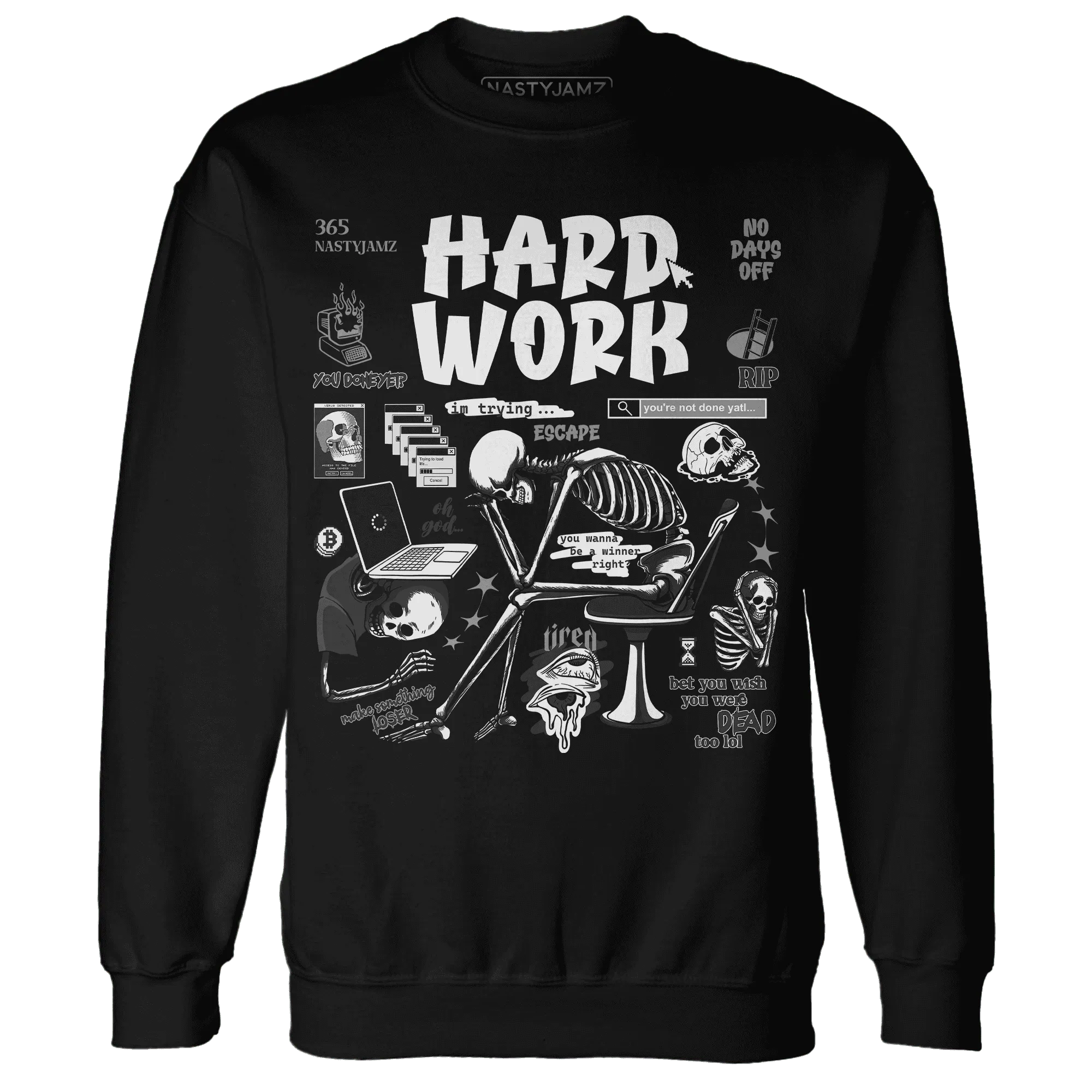 NastyJamz-Low-Space-Jamz-11s-Sweatshirt-Match-Hard-Work