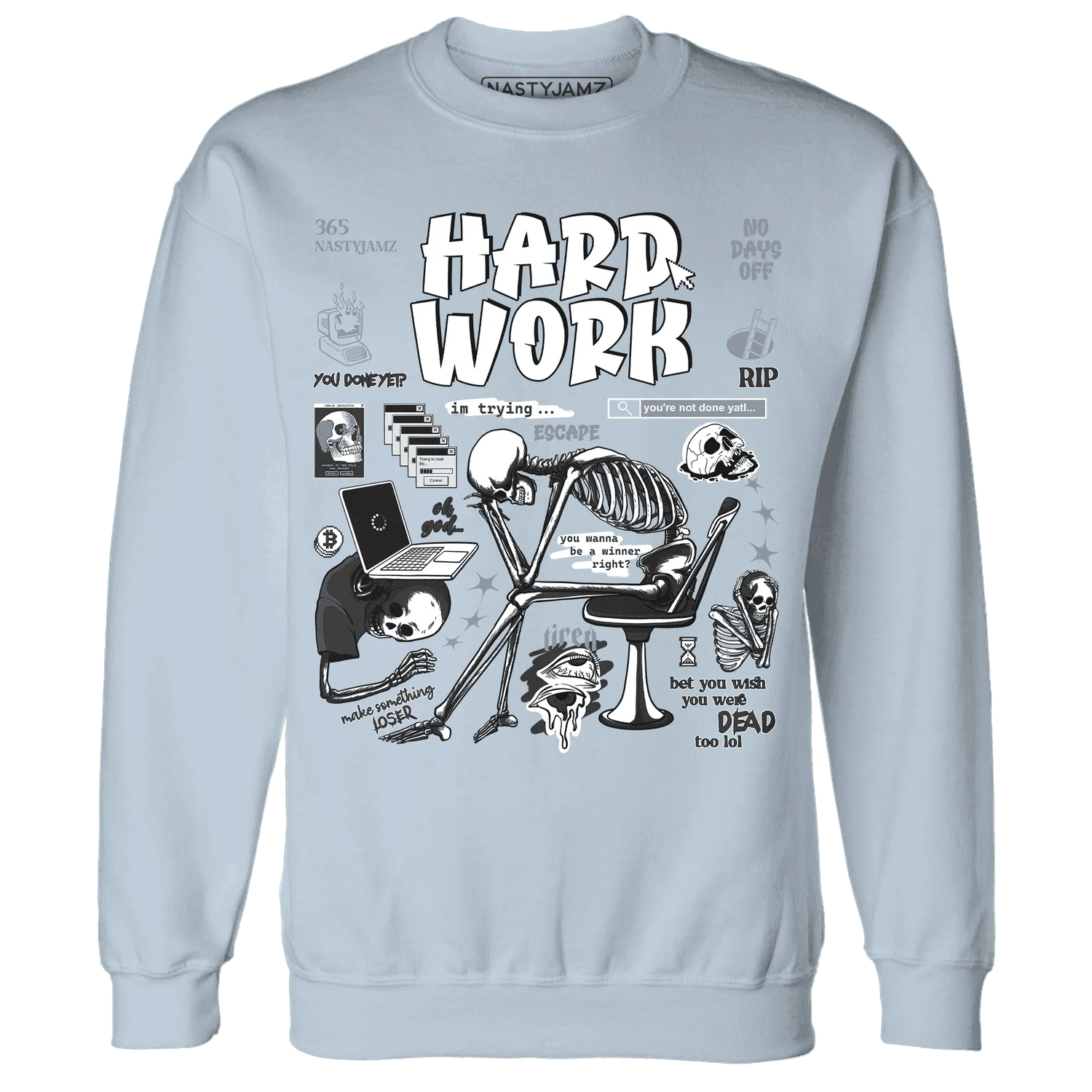 NastyJamz-Low-Space-Jamz-11s-Sweatshirt-Match-Hard-Work