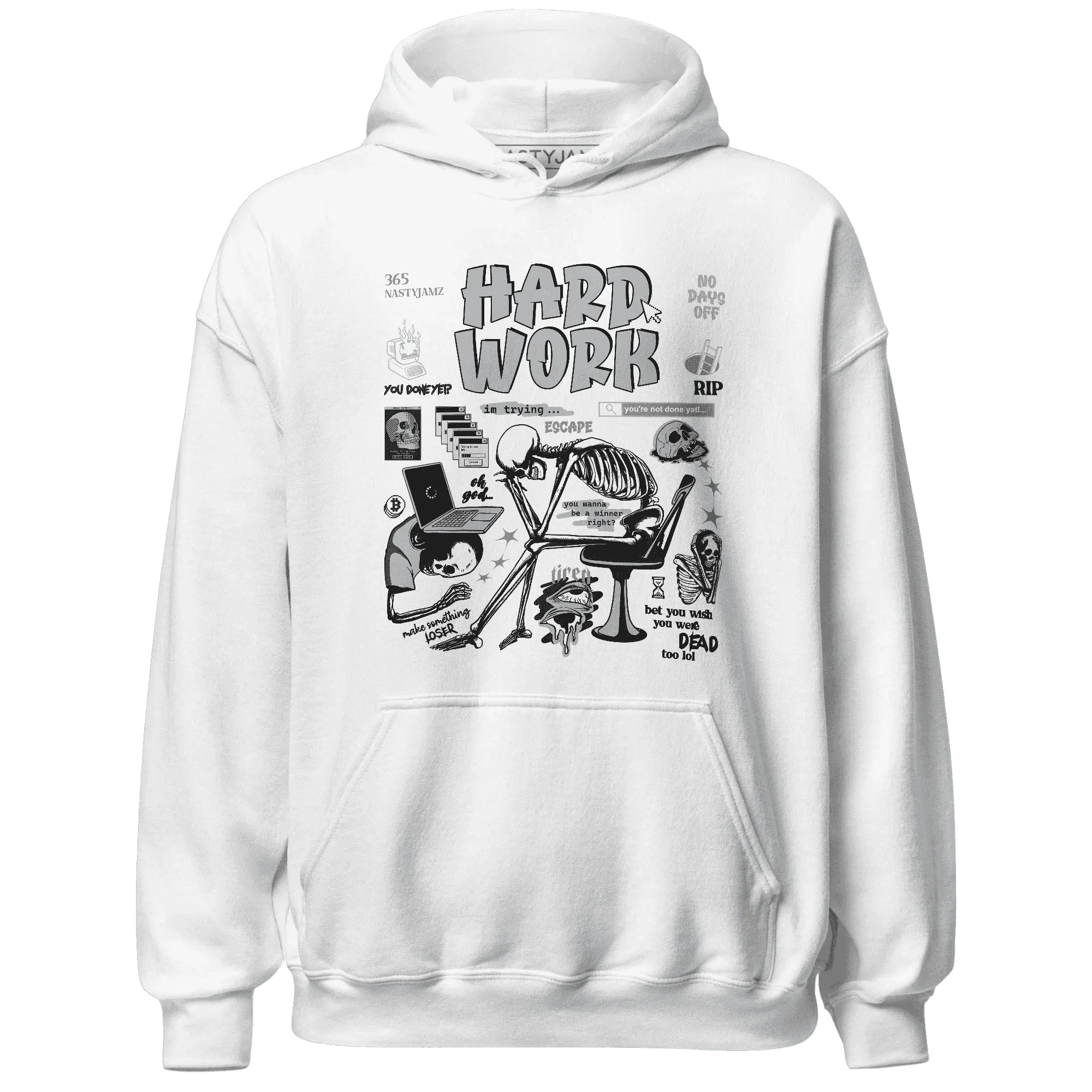NastyJamz-Wolf-Grey-12s-Hoodie-Match-Hard-Work