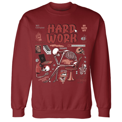 Dune-Red-13s-NastyJamz-Sweatshirt-Match-Hard-Work