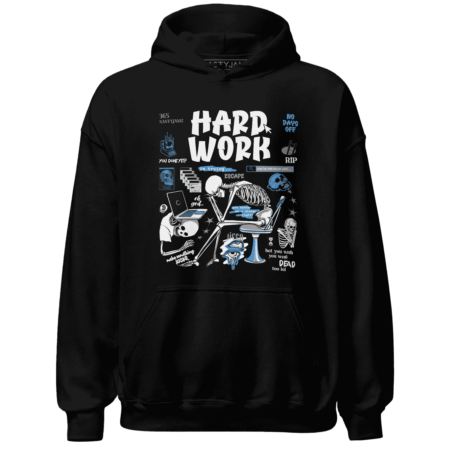 Carolina-Blue-Univercitii-17s-NastyJamz-Hoodie-Match-Hard-Work