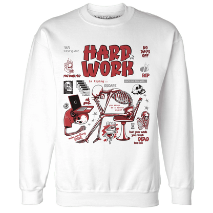 Black-Toe-Reimagined-Red-White-1s-Sweatshirt-Match-Hard-Work