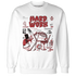 Black-Toe-Reimagined-Red-White-1s-Sweatshirt-Match-Hard-Work