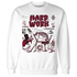 NastyJamz-High-White-Team-Red-1s-Sweatshirt-Match-Hard-Work