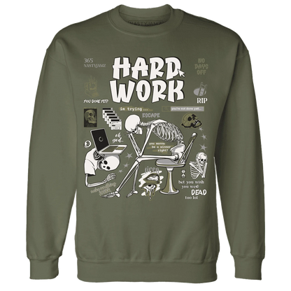 NastyJamz-Medium-Olive-1s-Sweatshirt-Match-Hard-Work