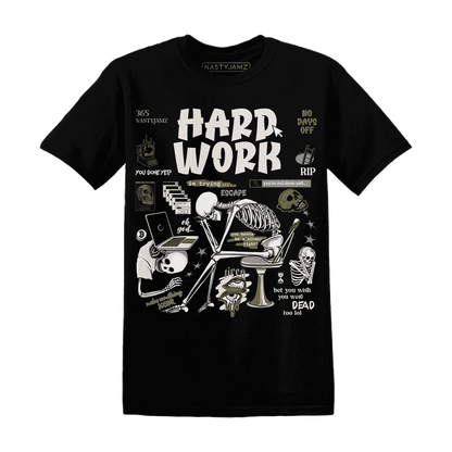 NastyJamz-Medium-Olive-1s-T-Shirt-Match-Hard-Work