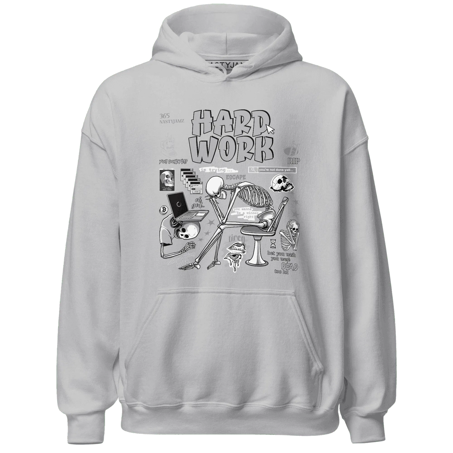 NastyJamz-Wolf-Grey-1s-Hoodie-Match-Hard-Work
