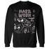NastyJamz-Black-Violet-Ore-3s-Sweatshirt-Match-Hard-Work